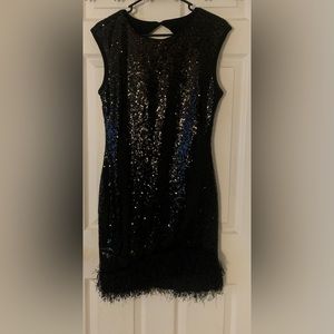 Stunning above knee Evening Dress